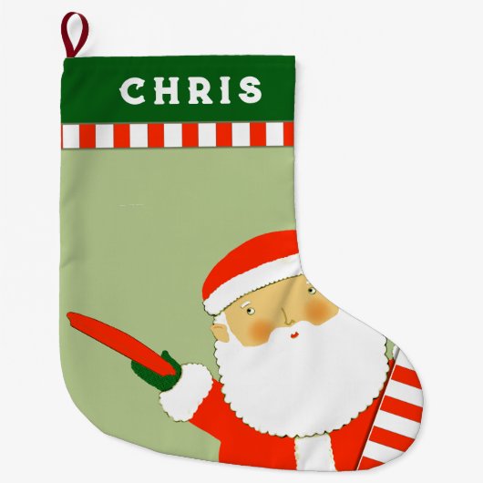 Disc Golf Holiday Gift Grote Kerstsok (Voorkant)