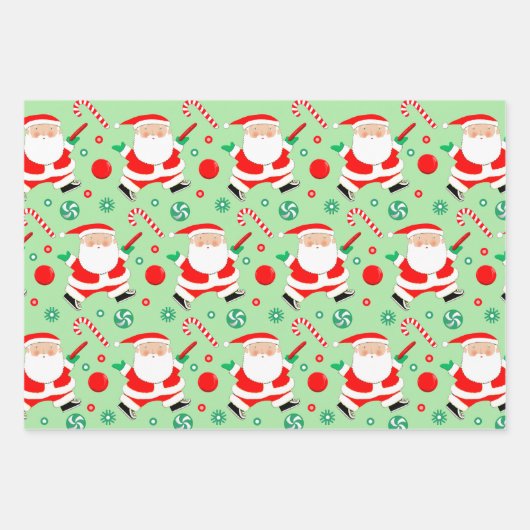 Disc Golf Holiday Gift Wrapping Paper (Voorkant)