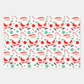 Disc Golf Holiday Gift Wrapping Paper (Voorkant 3)