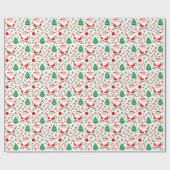 Disc Golf Holiday Gift Wrapping Paper Cadeaupapier (Vlak)