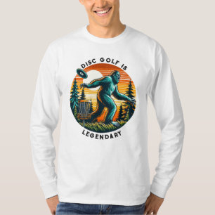 Disc Golf is legendarisch Bigfoot T-shirt