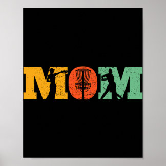 Disc Golf Moeder Disc Golf Liefhebber Frisbee Golf Poster