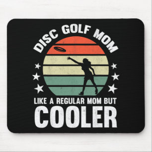 Disc Golf Moeder Disc Golfende Moeder Frisbee Golf Muismat