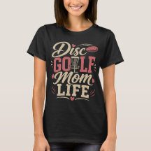 Disc Golf Moeder Leven Script Vintage Ontwerp