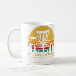 Disc Golf Mononadaphobia Grappige Disk Golf Koffiemok