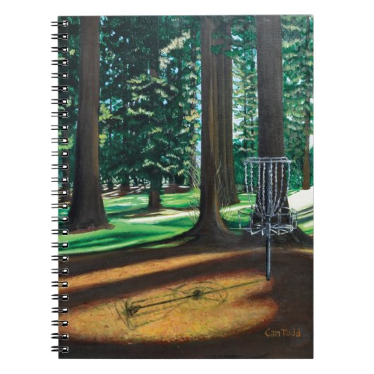 DISC GOLF NOTITIEBOEK (Voorkant)