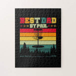 Disc Golf Papa Gift - Beste vader op auto Legpuzzel