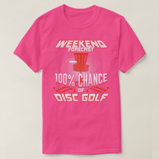 Disc Golf Player Gift T-shirt (Design voorkant)