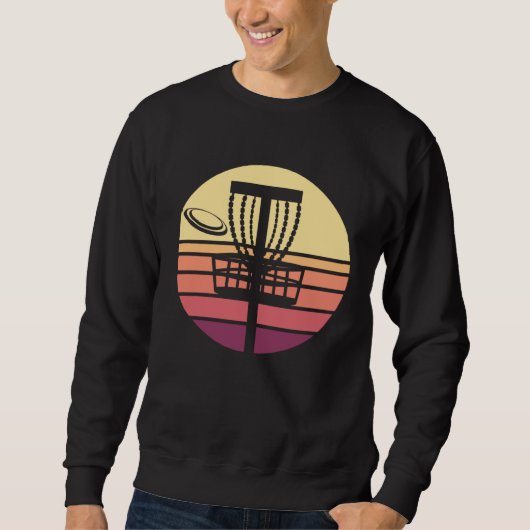 Disc Golf Retro Sunset Trui (Voorkant)