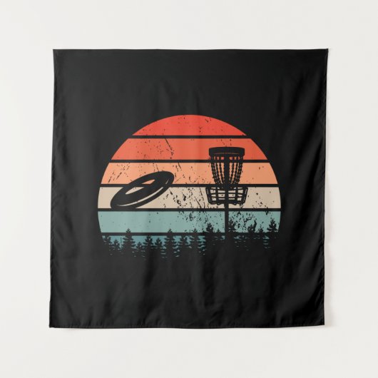 Disc Golf Retro Wandkleed (Voorkant)