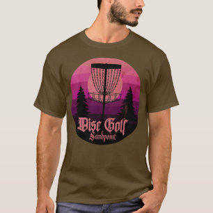 Disc Golf Sandpoint zondag T-shirt