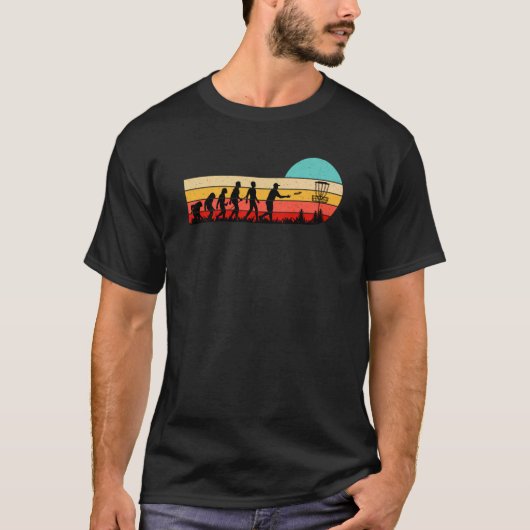 Disc Golf Sports Evolution For Dad FatherDay  1 T-shirt (Voorkant)