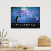 Disc Golf Stars Poster (Keuken)