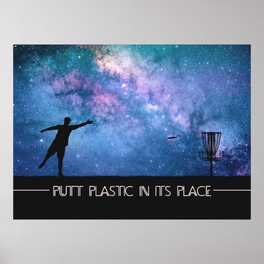 Disc Golf Stars Poster (Voorkant)