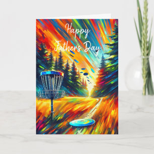 Disc Golf thema Vaderdag Kaart