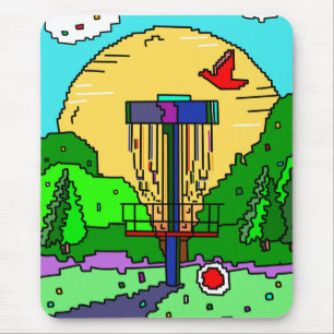 Disc Golf thema verjaardag Muismat