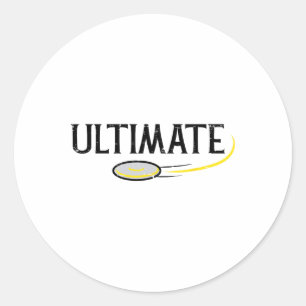 Disc Golf Ultimate Frisbee Frolf Sport Player Mann Ronde Sticker