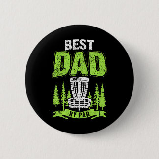 Disc Golf Vaders Dag Beste Papa Door Par Disc Golf Ronde Button 5,7 Cm