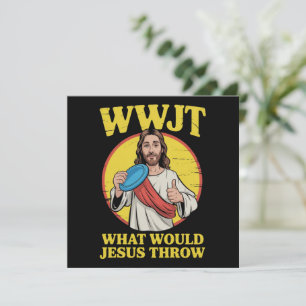 Disc Golf Wwjt Wat Zou Jezus Werpen Frisbee  Kaart
