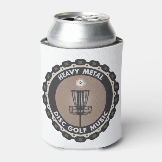 Disc golfkettingen blikjeskoeler (Blikje Voorkant)