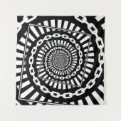 Disc golfkettingen wandkleed (Voorkant (horizontaal))