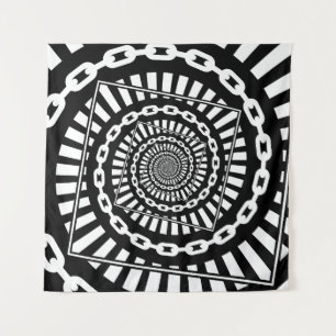 Disc golfkettingen wandkleed