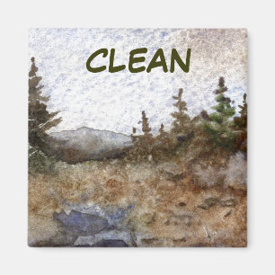 Disc Washer Status Magnet Magneet