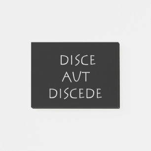 Disce aut post-it® notes