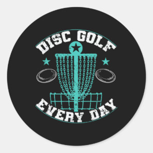 Discgolf Everyday Sket Frisbee Ronde Sticker