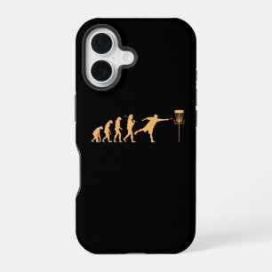 Discgolf Evolutie iPhone 16 Hoesje