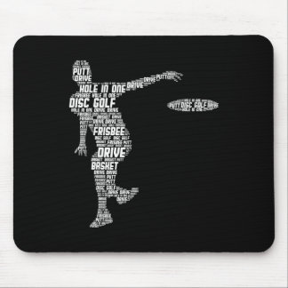 Discgolf Frisbee Mannen Kinderen  Muismat