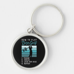 Discgolf - Hoe Discgolf te Spelen Sleutelhanger