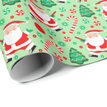 Discgolf kerstcadeaupapier