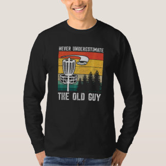 Discgolf  Onderschat de oude man nooit  1 T-shirt