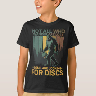 Discgolf Sasquatch Bigfoot Discgolfer Grappige Dis T-shirt