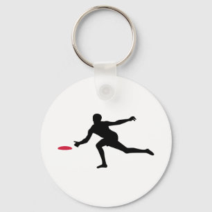 Discgolf-speler Sleutelhanger