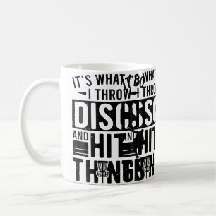 Discgolfoutfit voor discgolfspelers koffiemok