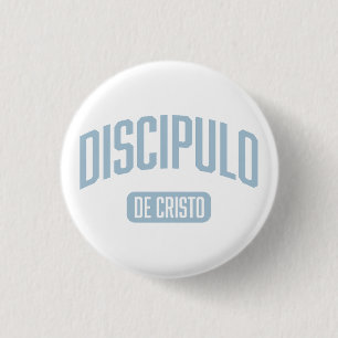 Discipel Lichtblauwe Button Spaans
