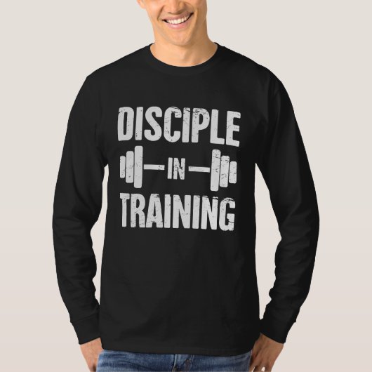 Disciple   Christian Athlete Christian Workout T-shirt (Voorkant)