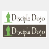 Disciple Dojo 2-pour-1 autocollant (Devant)