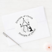 Disciple of Christus Round Sticker (Envelop)