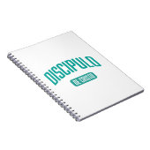 Disciple Seagreen Spiral Carnet espagnol (Côté Droit)