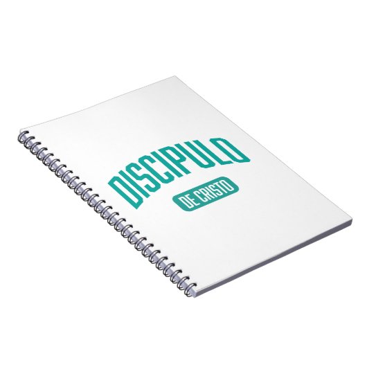 Disciple Seagreen Spiral Carnet espagnol (Côté Droit)