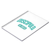 Disciple Seagreen Spiral Carnet espagnol (Côté gauche)
