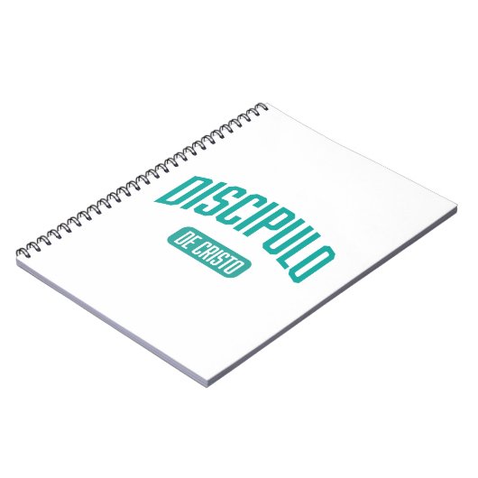 Disciple Seagreen Spiral Carnet espagnol (Côté gauche)