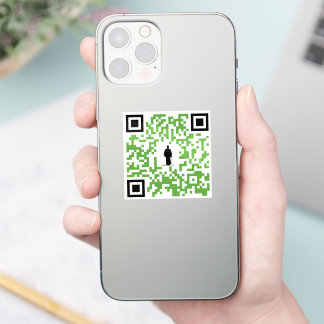 DiscipleDojo QR-sticker Sticker