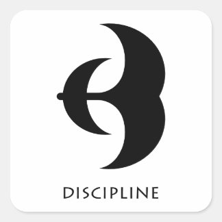 Discipline ( Akoko Nan ) Symbole Adinkra Sticker