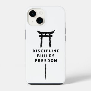 Discipline Bouwt Vrijheid Japanse Torii Streetwear iPhone 14 Hoesje