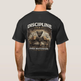 Discipline Boven Motivatie T-shirt