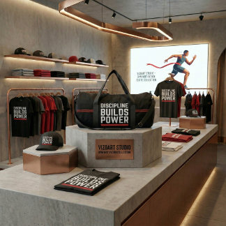 Discipline Builds Power Gym Motivational Duffel Ba Plunjezak